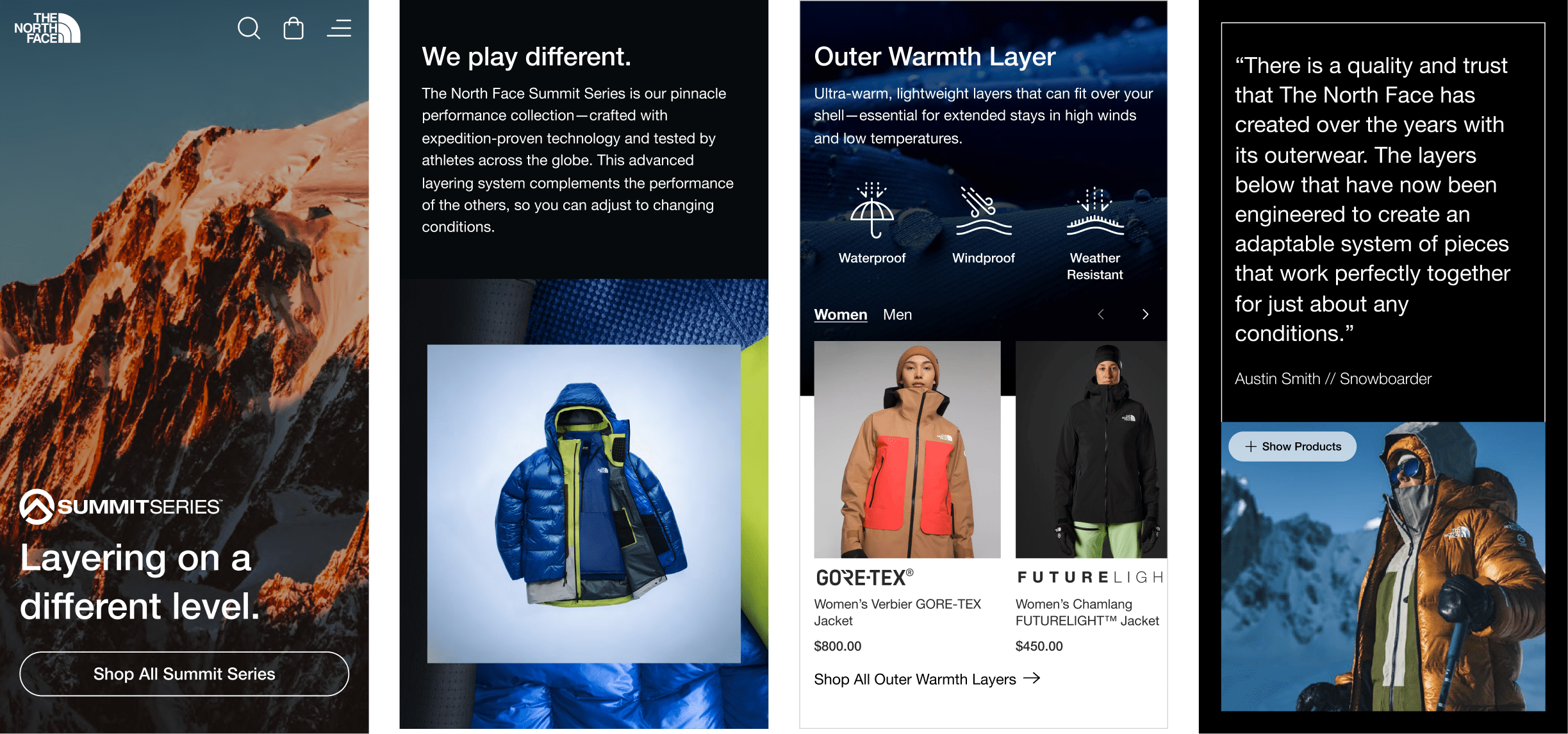 summit series pieces